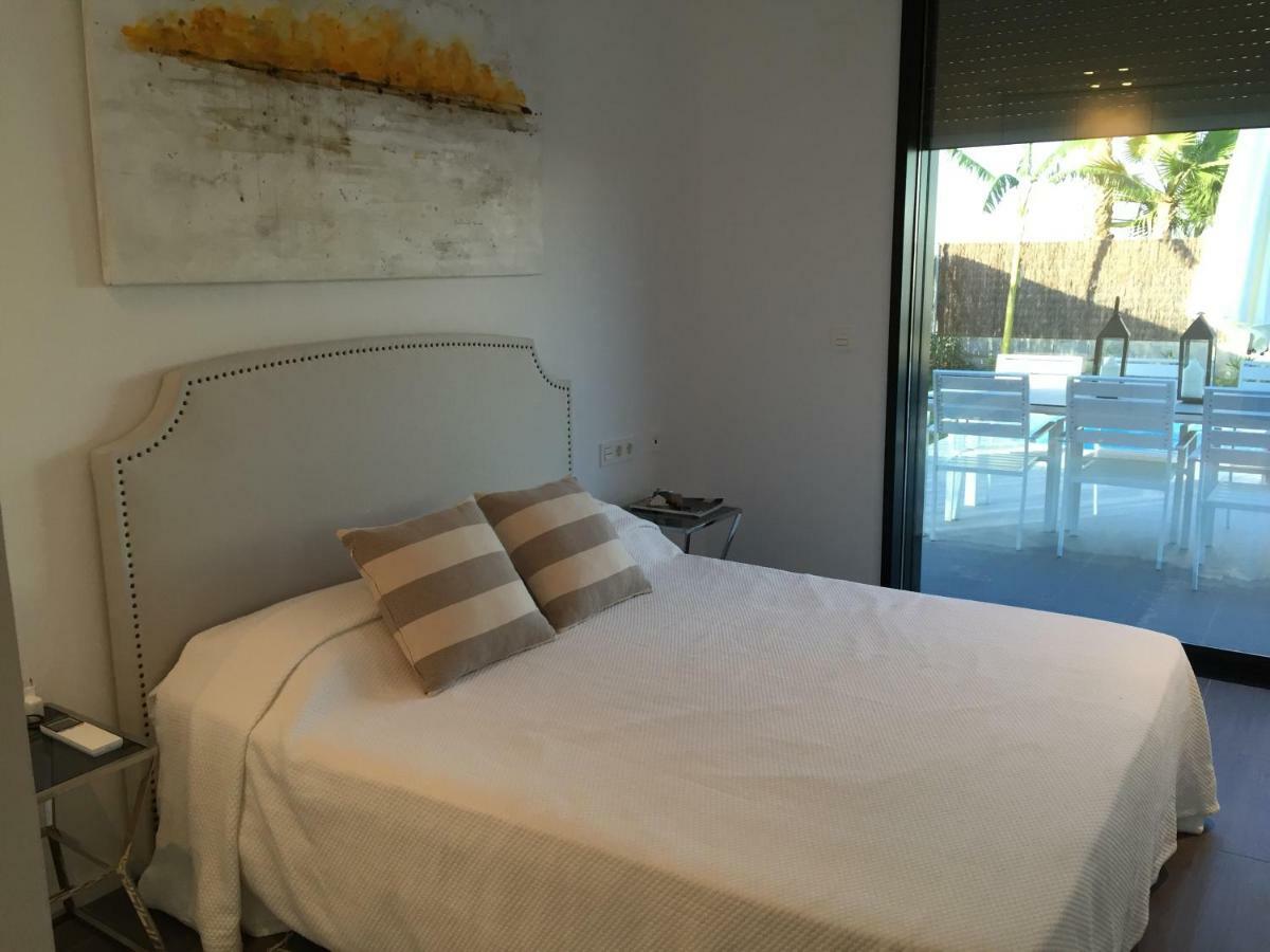 萨若皮塔Casa De Lujo Frente A La Playa De Es Trenc别墅 外观 照片